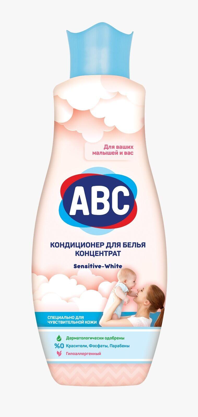 Ополаскиватель для белья концентрат "ABC" ДЕТСКИЙ 1440 мл