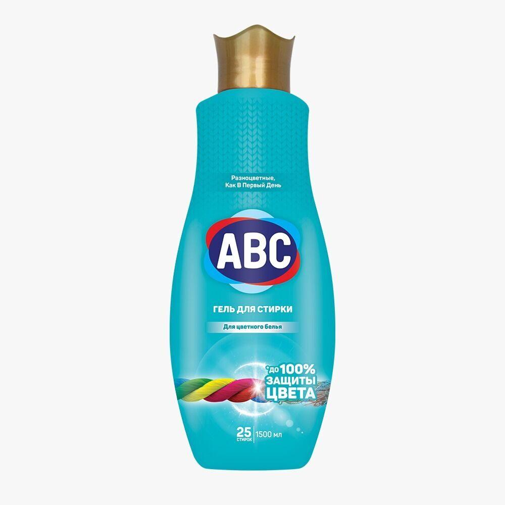 Стиральный порошок жидкий "ABC" КОЛОР 1500 мл
