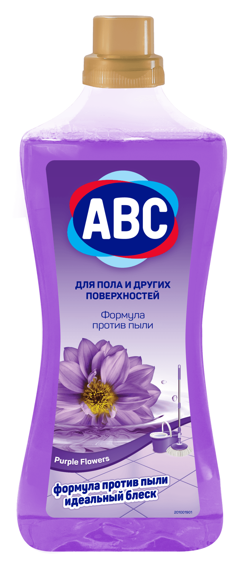 Универсальный очиститель "ABC" ПУРПУРНЫЕ ЦВЕТЫ 900 мл